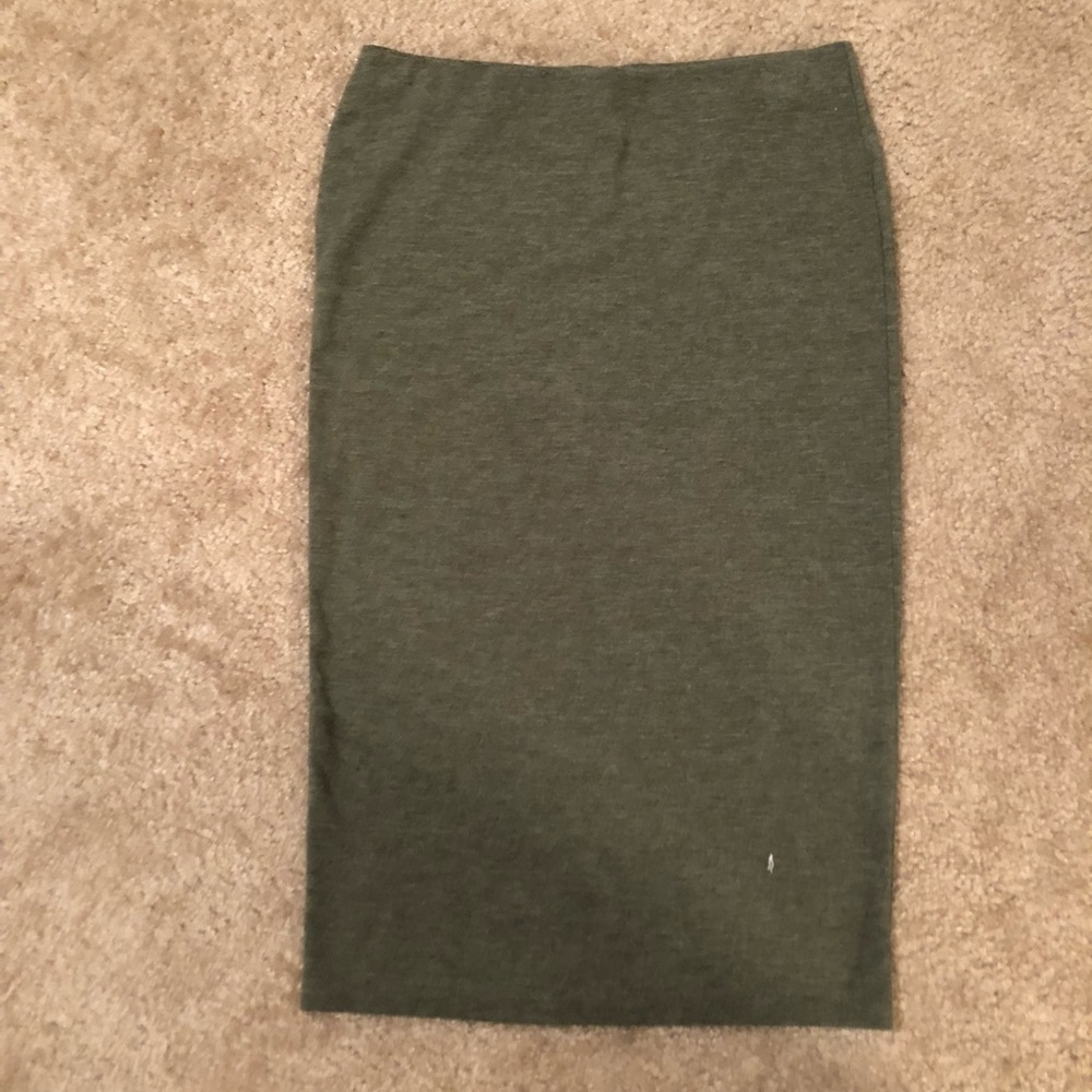 Cotton Pencil Skirt